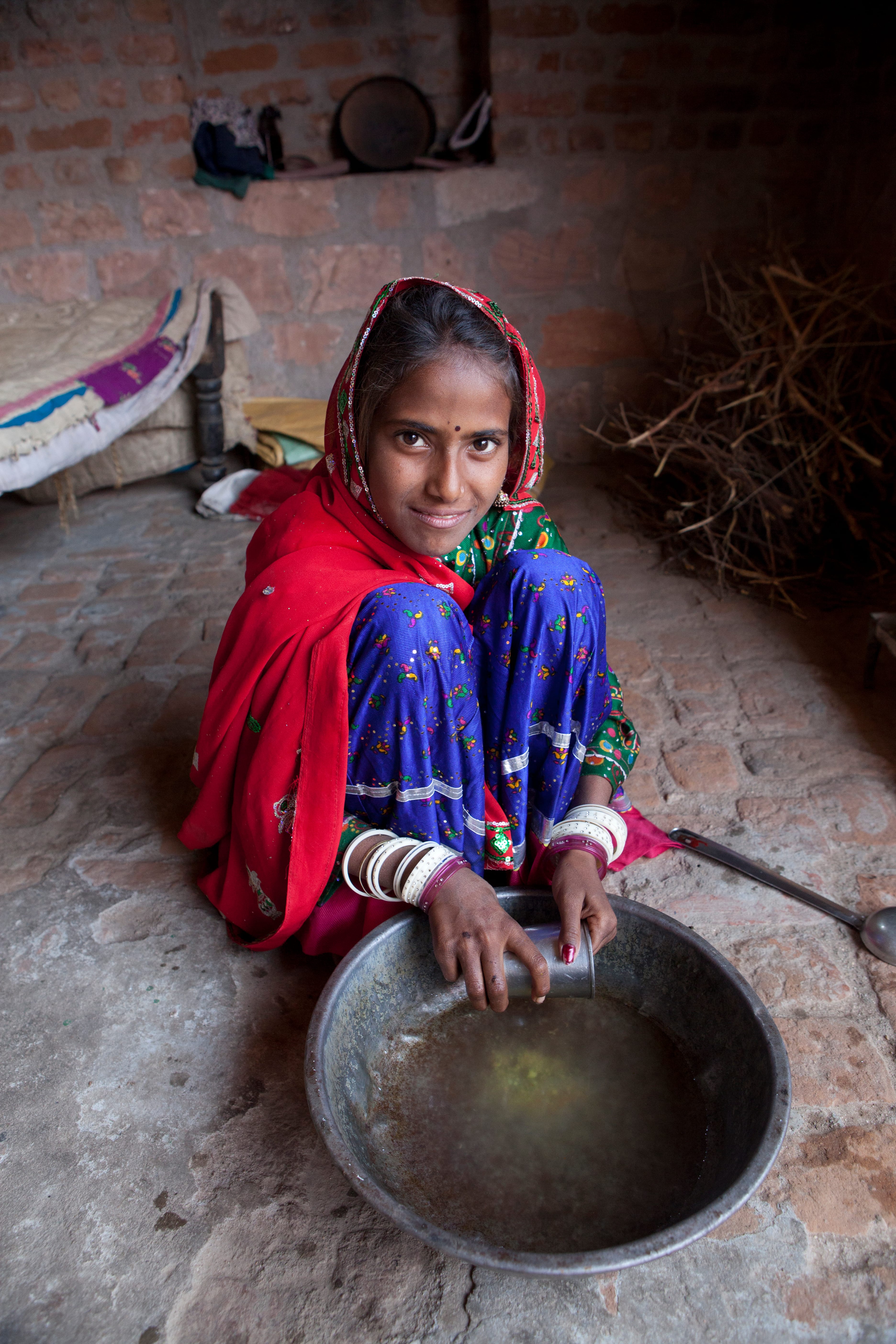 Kala cleaning at home by Mark Tuschman