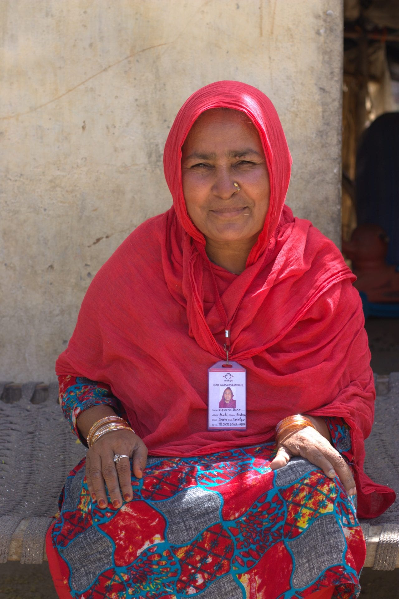 Team Balika volunteer Afsana never let her physical disabilities stop her from leading an empowered life